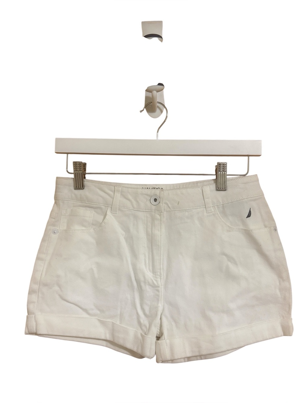 Nautica Girls Size 14 White Shorts New With Tags